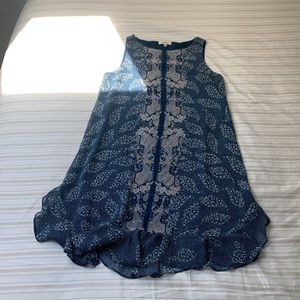 Flowy shift dress
